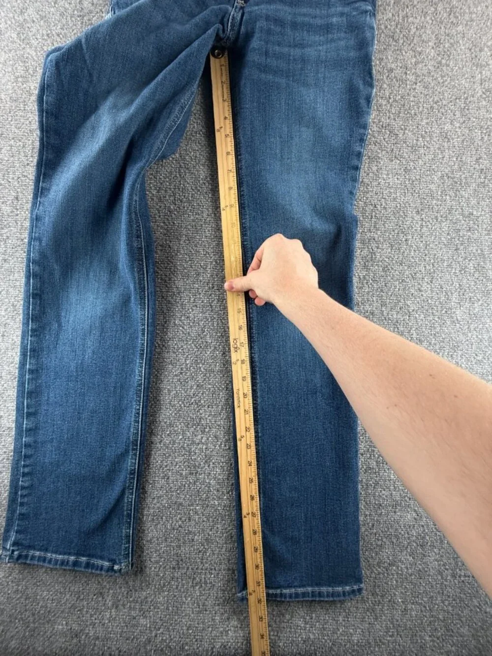 Ariat REAL Jeans Women 27R Denim Mackenzie Straight PR Abby Stretch ACTL 29X32